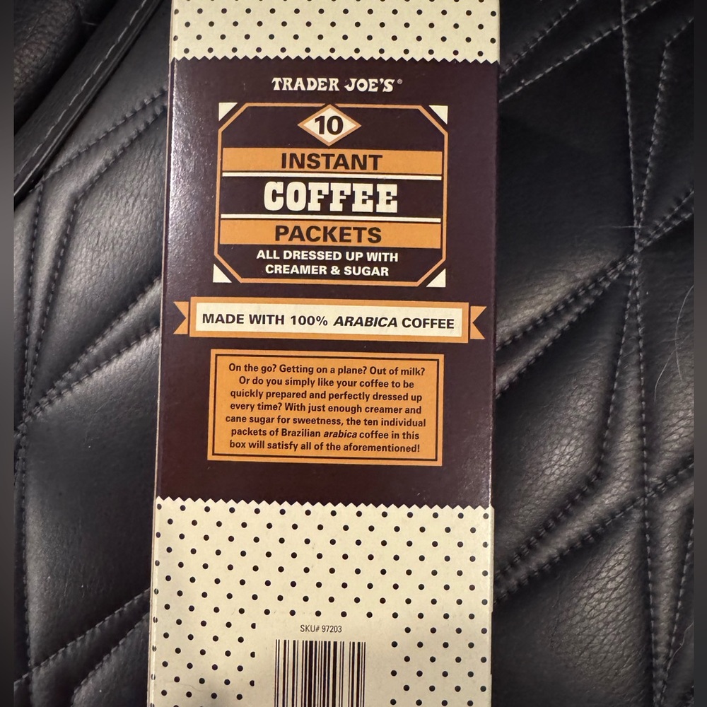Trader Joe’s Instant Coffee Packets - Picture 3 of 4